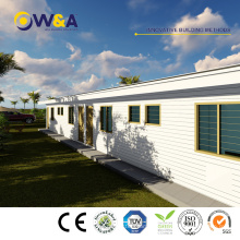 (WAS1011-24D) China Prefabricated casas de huéspedes modulares Prefab Hotel y Villa baratos The Prefab Casas en Venta